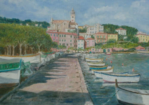 La marina - Dicembre 2003 - Olio su tela